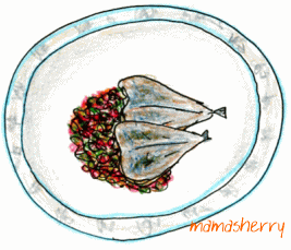 健康レシピの魚レシピ：鰯ソテー辛みトマトソース