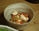 健康レシピ：豆腐とオクラのトマトソース